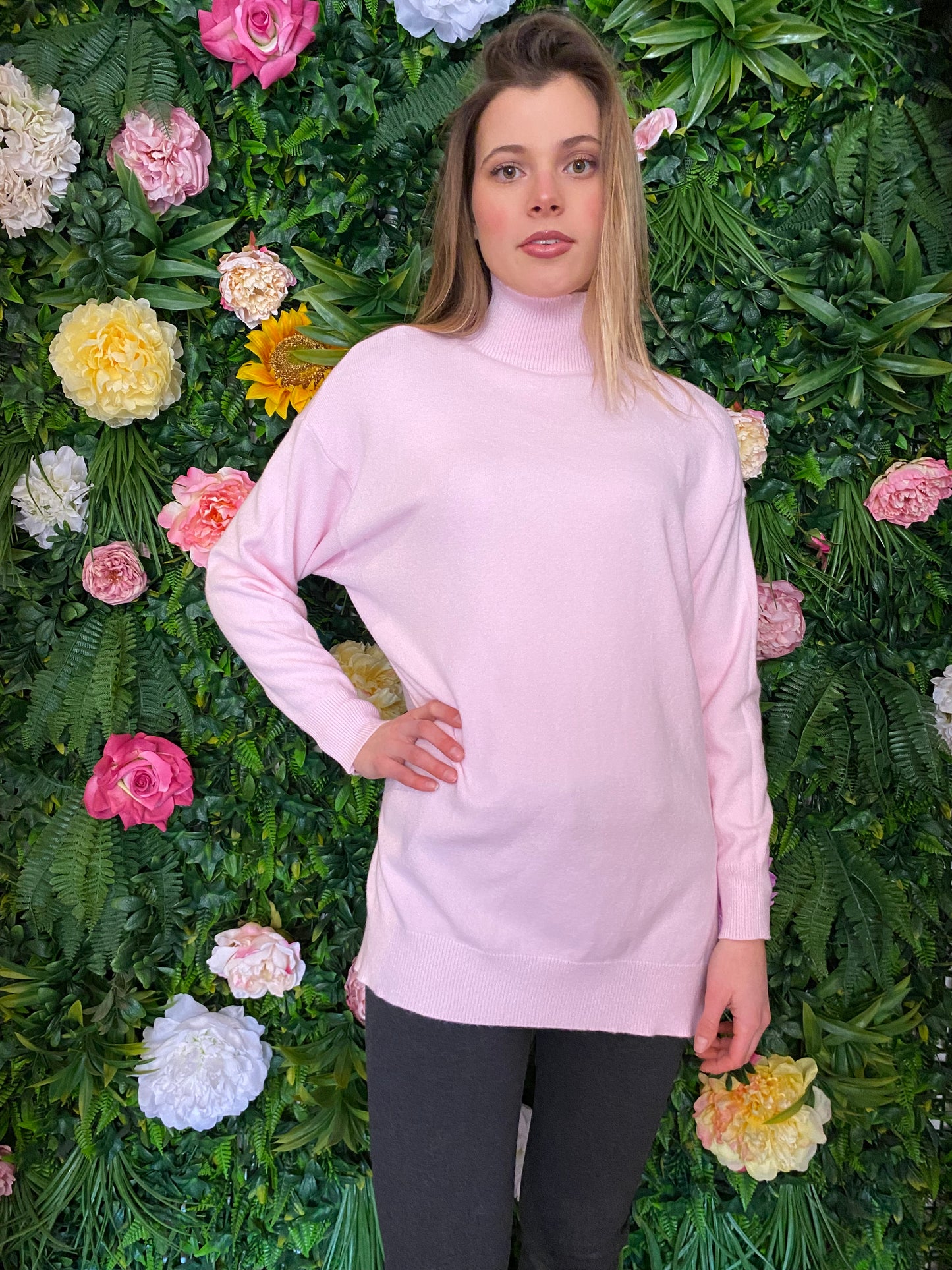 Maglione Colorful rosa IF Collection