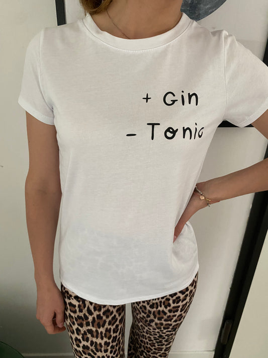 T-shirt "Gin Tonic" IF Collection