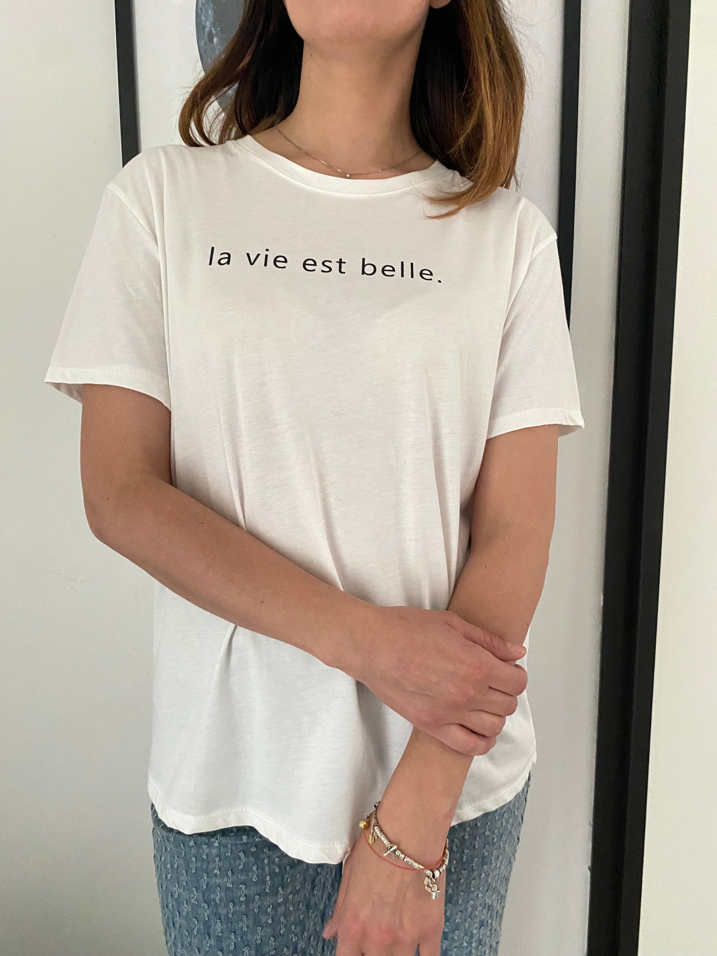 T-shirt "La vie est belle" IF Collection