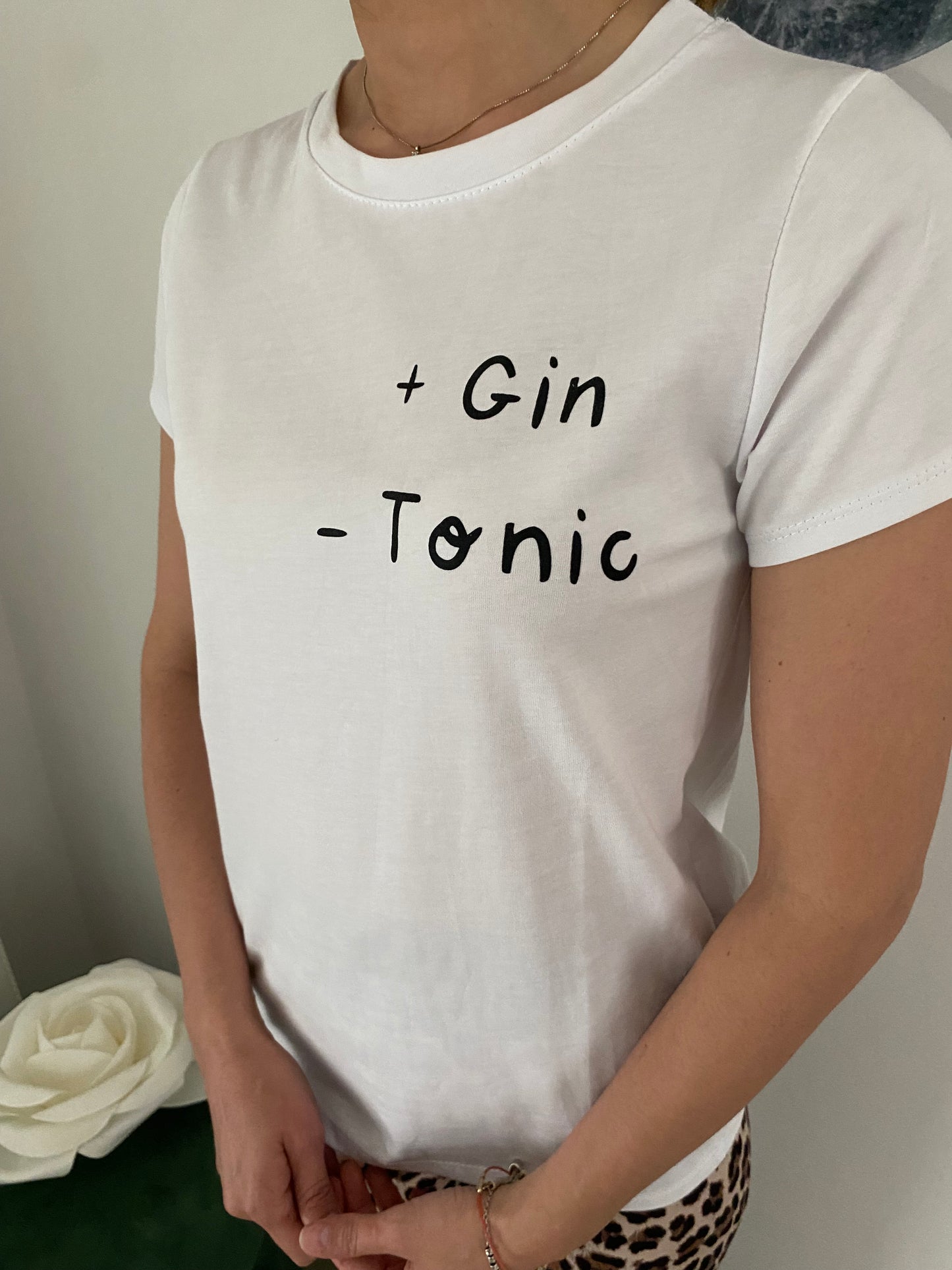 T-shirt "Gin Tonic" IF Collection