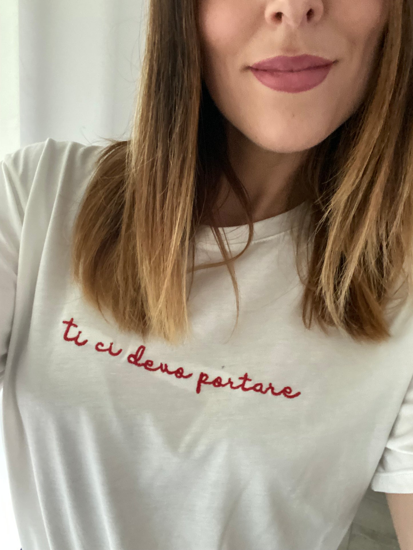 T-shirt "Ti ci devo portare" IF Collection