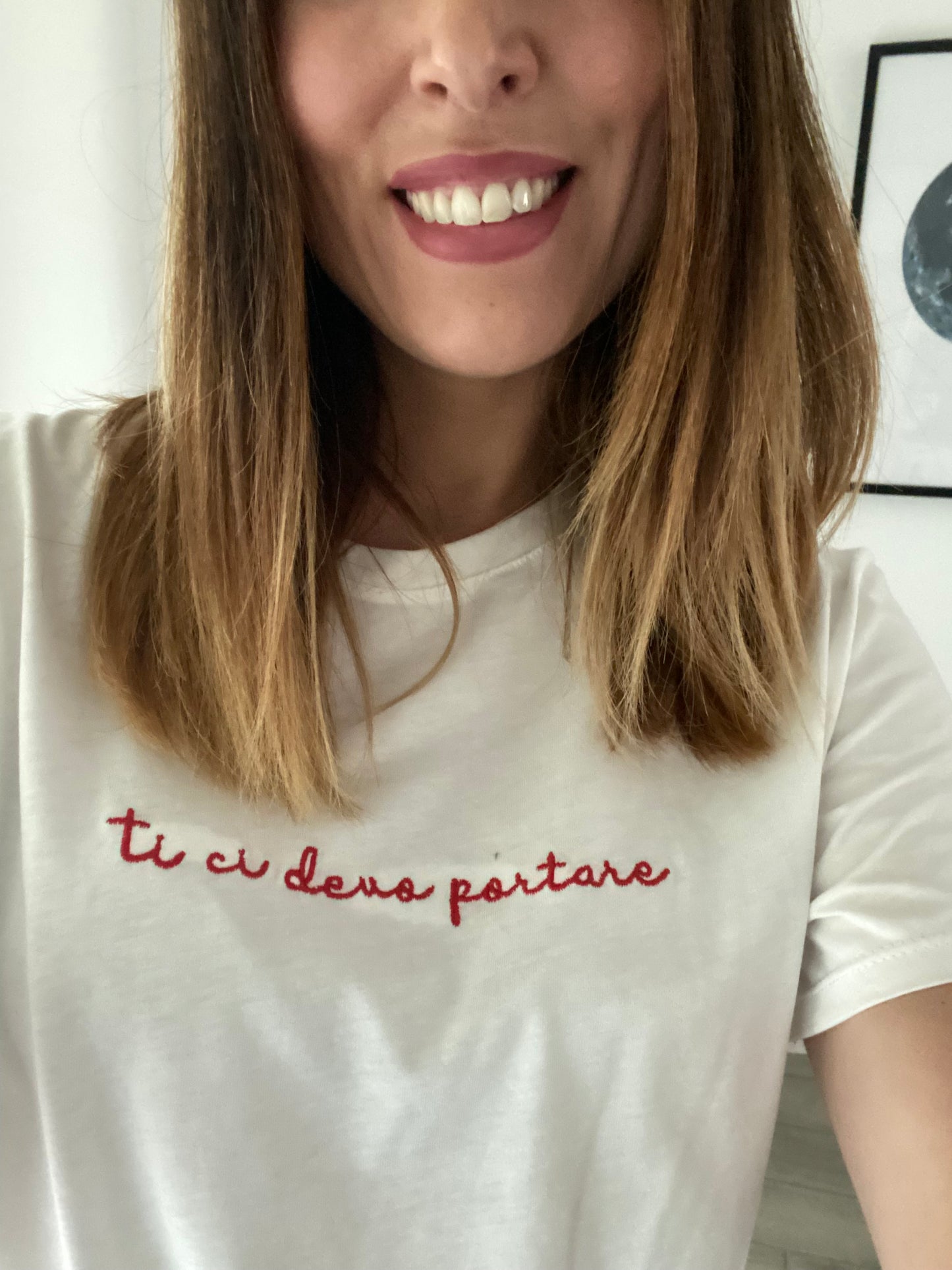 T-shirt "Ti ci devo portare" IF Collection